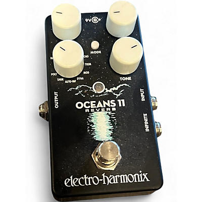 Used Electro-Harmonix Oceans 11  Reverb Effect Pedal