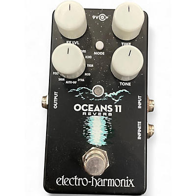 Used Electro-Harmonix Oceans 11  Reverb Effect Pedal