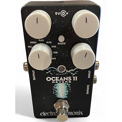 Used Electro-Harmonix Oceans 11  Reverb Effect Pedal