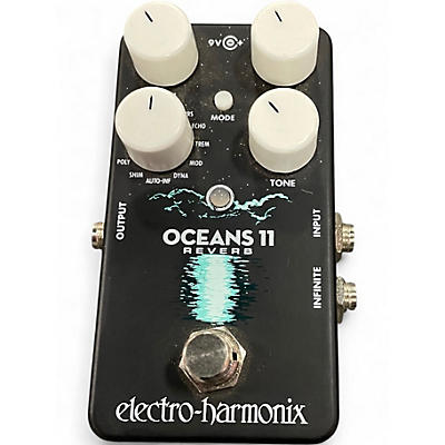 Used Electro-Harmonix Oceans 11  Reverb Effect Pedal