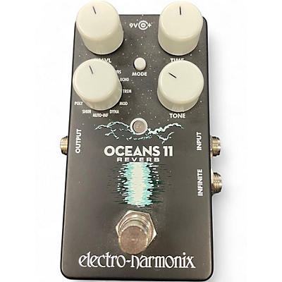 Used Electro-Harmonix Oceans 11  Reverb Effect Pedal