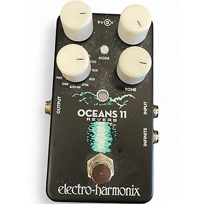 Used Electro-Harmonix Oceans 11  Reverb Effect Pedal