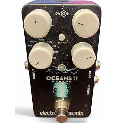 Used Electro-Harmonix Oceans 11  Reverb Effect Pedal