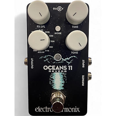 Used Electro-Harmonix Oceans 11  Reverb Effect Pedal