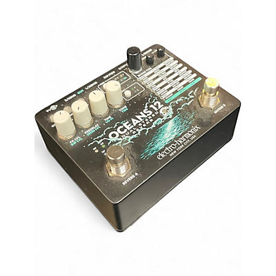 Used Electro-Harmonix Oceans 12 Dual Stereo Reverb Effect Pedal