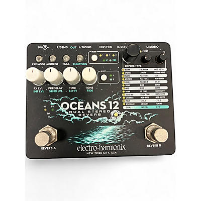 Used Electro-Harmonix Oceans 12 Effect Pedal