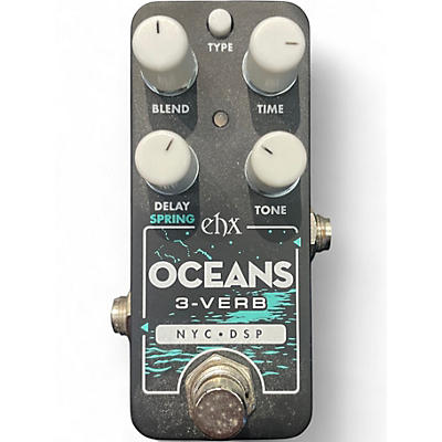 Used Electro-Harmonix Oceans 3-Verb Effect Pedal