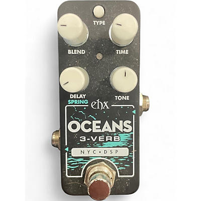 Used Electro-Harmonix Oceans 3-Verb Effect Pedal