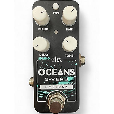 Used Electro-Harmonix Oceans 3-verb Effect Pedal