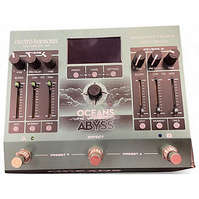 Used Electro-Harmonix Oceans Abyss Effect Pedal