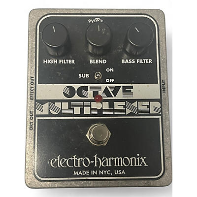 Used Electro-Harmonix Octave Multiplexer Effect Pedal