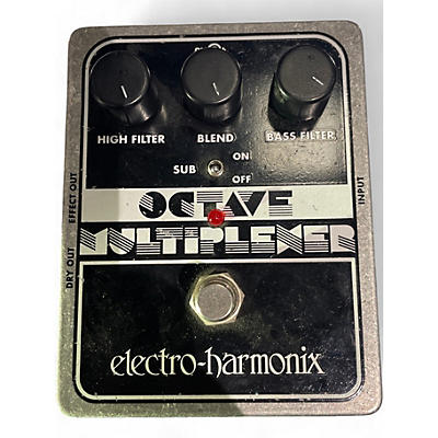 Used Electro-Harmonix Octave Multiplexer Effect Pedal