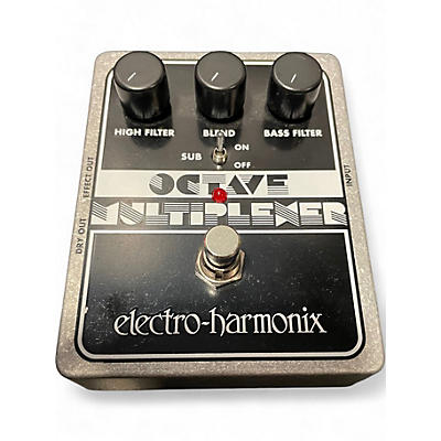 Used Electro-Harmonix Octave Multiplexer Effect Pedal