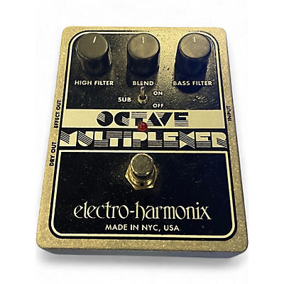 Used Electro-Harmonix Octave Multiplexer Effect Pedal