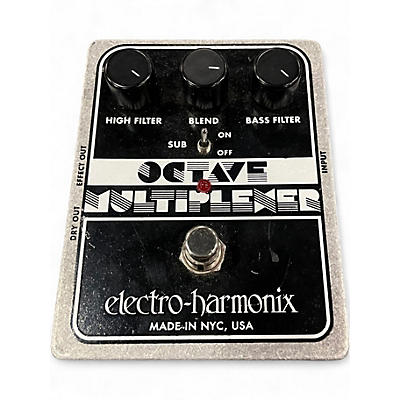 Used Electro-Harmonix Octave Multiplexer Effect Pedal