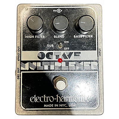 Used Electro-Harmonix Octave Multiplexer Effect Pedal