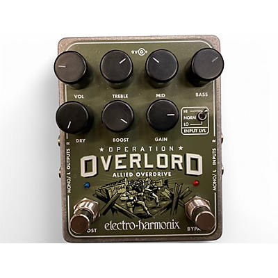 Used Electro-Harmonix Operation Overlord Effect Pedal