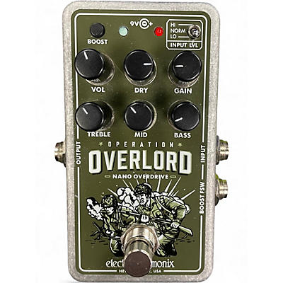 Used Electro-Harmonix Operation Overlord Effect Pedal