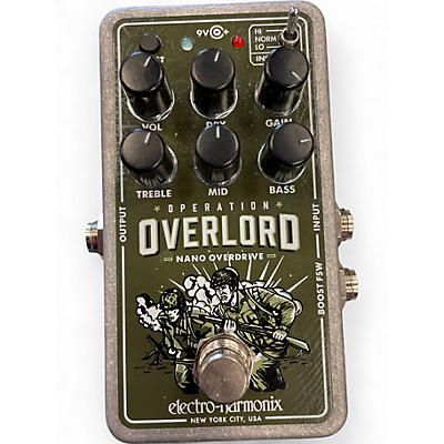 Used Electro-Harmonix Operation Overlord Effect Pedal