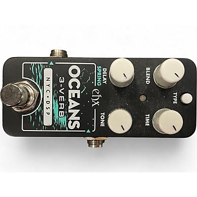 Used Electro-Harmonix PICO OCEANS 3-VERB Effect Pedal