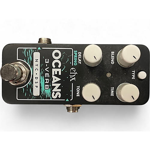 Used Electro-Harmonix PICO OCEANS 3-VERB Effect Pedal