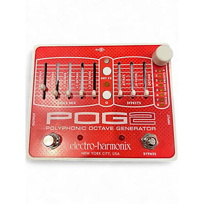 Used Electro-Harmonix POG 2 W/ MIDI MOD Effect Pedal