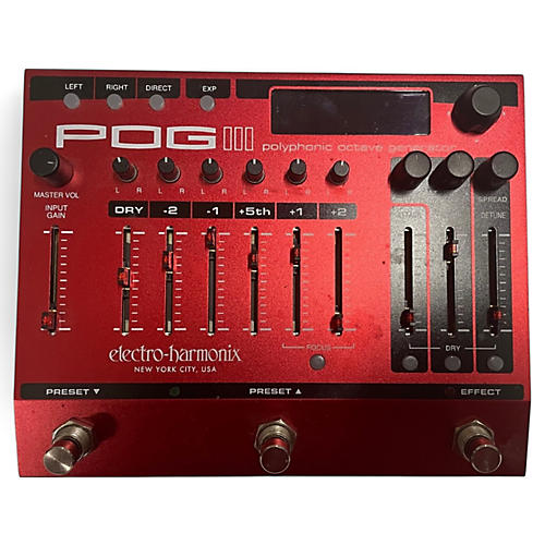 Used Electro-Harmonix POG III Effect Pedal