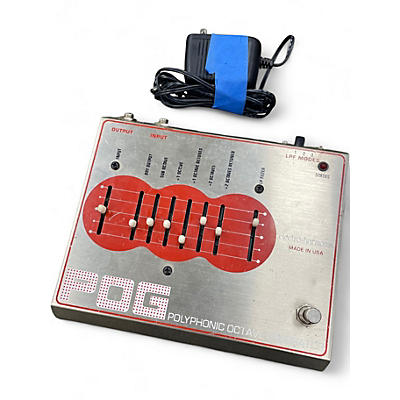 Used Electro-Harmonix POG Polyphonic Octave Generator Effect Pedal