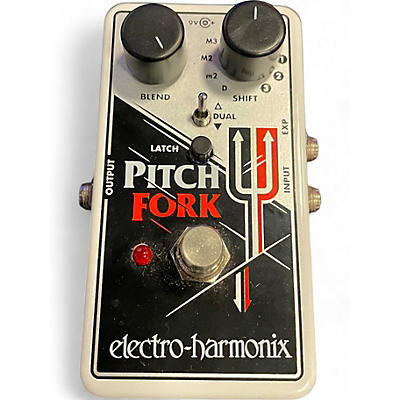 Used Electro-Harmonix Pitch Fork Polyphonic Pitch Shifting Effect Pedal