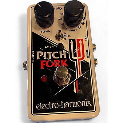 Used Electro-Harmonix Pitch Fork Polyphonic Pitch Shifting Effect Pedal