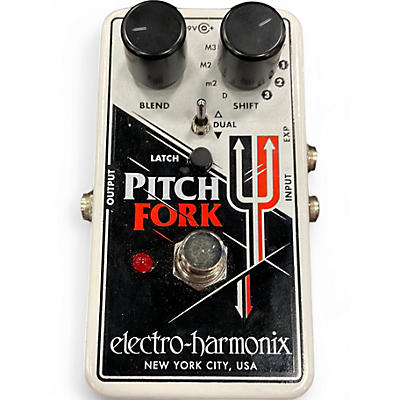 Used Electro-Harmonix Pitch Fork Polyphonic Pitch Shifting Effect Pedal