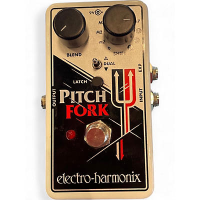Used Electro-Harmonix Pitch Fork Polyphonic Pitch Shifting Effect Pedal