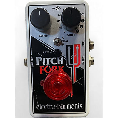 Used Electro-Harmonix Pitch Fork Polyphonic Pitch Shifting Effect Pedal