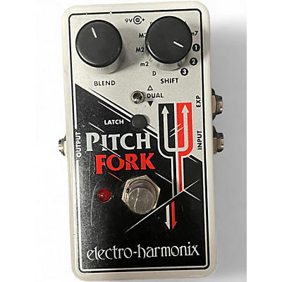 Used Electro-Harmonix Pitch Fork Polyphonic Pitch Shifting Effect Pedal