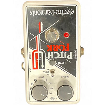 Used Electro-Harmonix Pitch Fork Polyphonic Pitch Shifting Effect Pedal