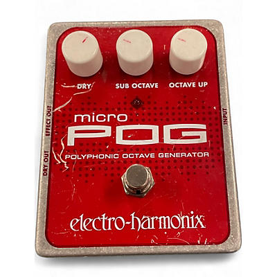 Used Electro-Harmonix Pitch Fork Polyphonic Pitch Shifting Effect Pedal