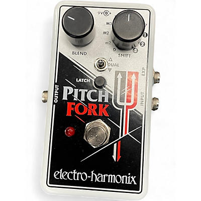 Used Electro-Harmonix Pitch Fork Polyphonic Pitch Shifting Effect Pedal