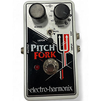 Used Electro-Harmonix Pitch Fork Polyphonic Pitch Shifting Effect Pedal