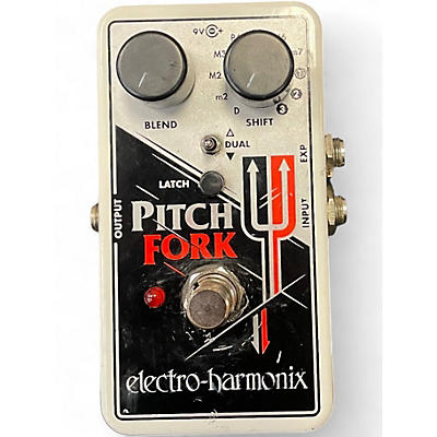 Used Electro-Harmonix Pitch Fork Polyphonic Pitch Shifting Effect Pedal