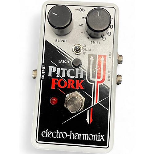 Used Electro-Harmonix Pitch Fork Polyphonic Pitch Shifting Effect Pedal