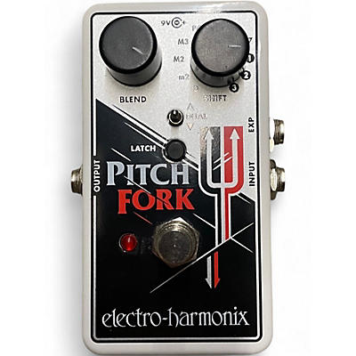 Used Electro-Harmonix Pitch Fork Polyphonic Pitch Shifting Effect Pedal