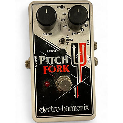 Used Electro-Harmonix Pitch Fork Polyphonic Pitch Shifting Effect Pedal