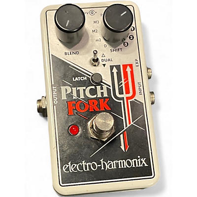 Used Electro-Harmonix Pitch Fork Polyphonic Pitch Shifting Effect Pedal