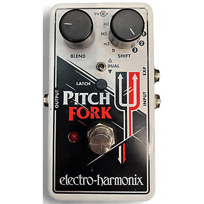 Used Electro-Harmonix Pitch Fork Polyphonic Pitch Shifting Effect Pedal