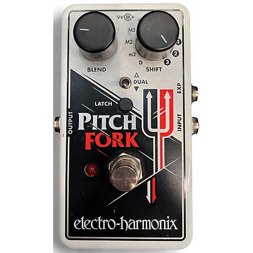 Used Electro-Harmonix Pitch Fork Polyphonic Pitch Shifting Effect Pedal