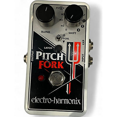 Used Electro-Harmonix Pitch Fork Polyphonic Pitch Shifting Effect Pedal