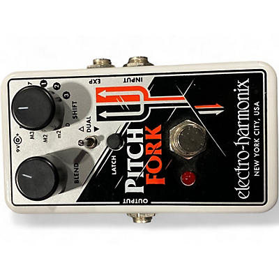 Used Electro-Harmonix Pitch Fork Polyphonic Pitch Shifting Effect Pedal