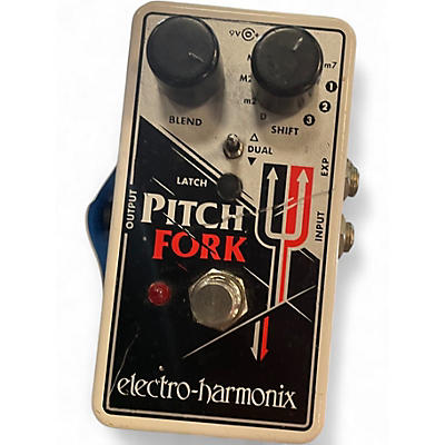 Used Electro-Harmonix Pitch Fork Polyphonic Pitch Shifting Effect Pedal