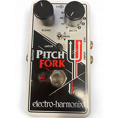 Used Electro-Harmonix Pitch Fork Polyphonic Pitch Shifting Effect Pedal