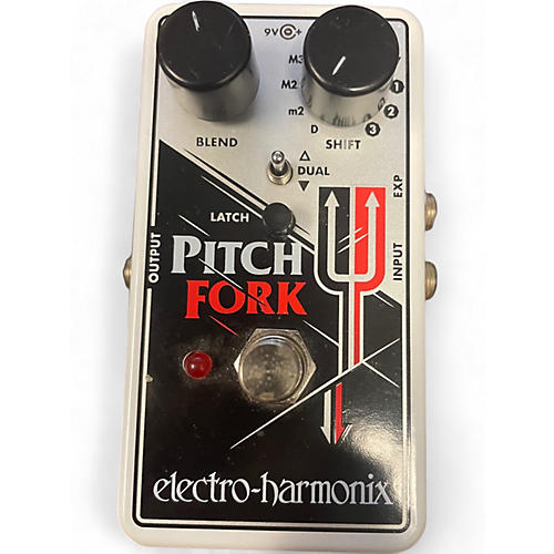 Used Electro-Harmonix Pitch Fork Polyphonic Pitch Shifting Effect Pedal